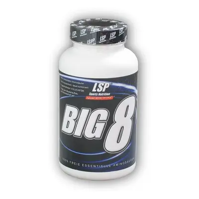 LSP Nutrition BIG 8 essential amino 100 kapslí