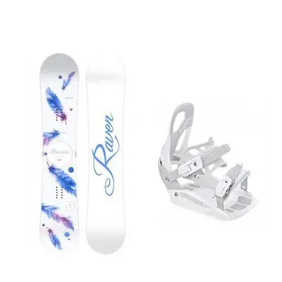 Raven Mia White dámský snowboard + Raven S230 White vázání