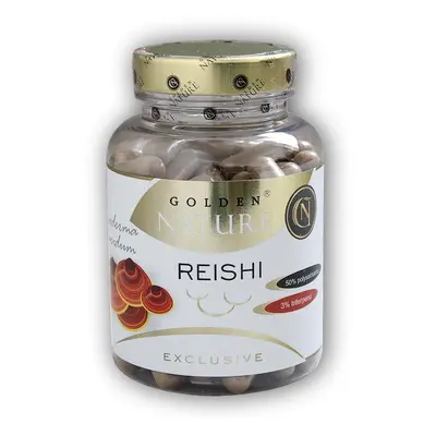 Golden Natur Exclusive Reishi 50% polysacharidů 100 kapslí