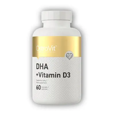 Ostrovit DHA + vitamin D3 60 kapslí