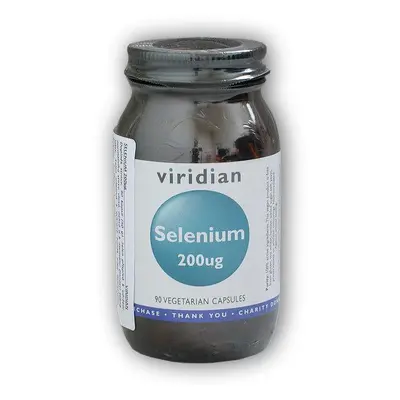 Viridian Selenium 200mcg 90 kapslí