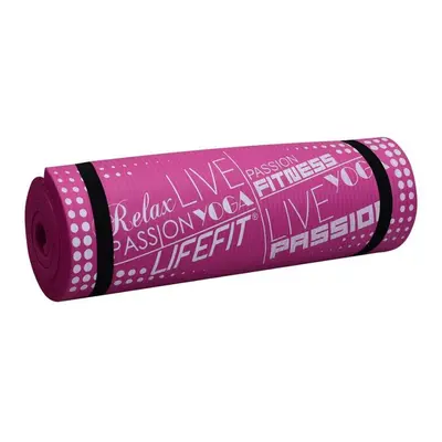 Lifefit Podložka YOGA MAT EXKLUZIV PLUS, bordo