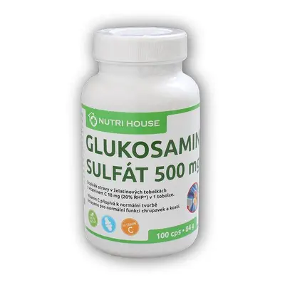 Nutri House Glukosamin sulfát 500mg 100 kapslí