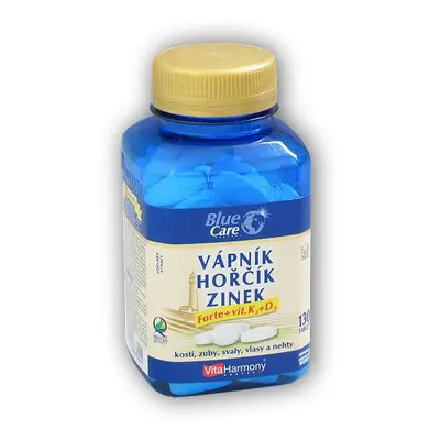 VitaHarmony Vápník Hořčík Zinek Forte + Vit D3 + K1 150tb