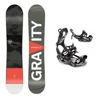 Gravity Bandit pánský snowboard + Raven FT360 black