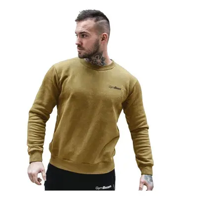 GymBeam Mikina Basic Jumper Military Green