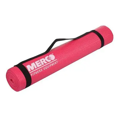 Merco Yoga PVC 4 Mat podložka na cvičení růžová