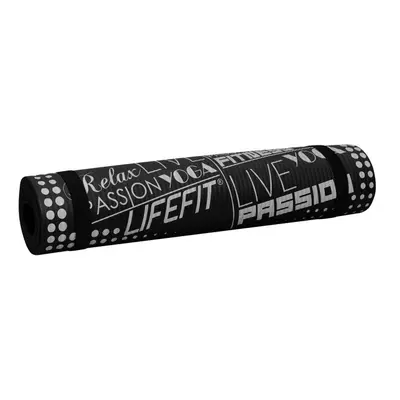 Lifefit Podložka YOGA MAT EXKLUZIV , černá