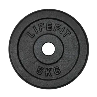 Lifefit Kotouč 5kg, kovový, pro 30mm tyč