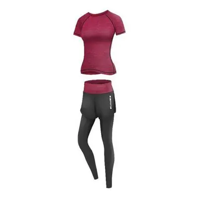 Merco Runner Long 2W fitness set plum