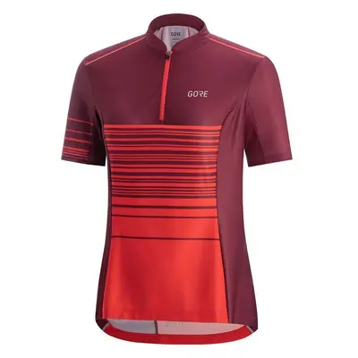 Gore C3 Women Striped Zip Jersey