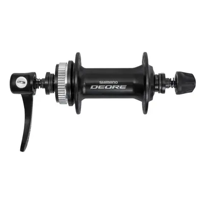 SHIMANO Náboj přední HBM6000 černý kot.CENTER LOCK 32 děr