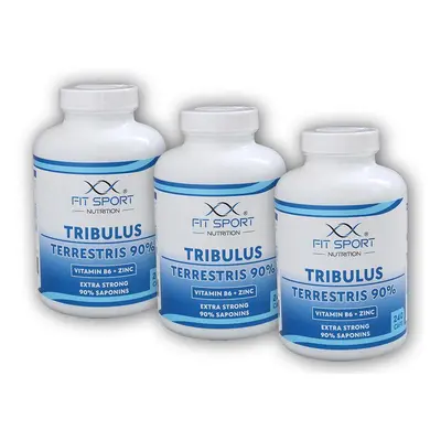 FitSport Nutrition 3x Tribulus Terrestris 90% + Vitamin B6 + Zinc 240 caps