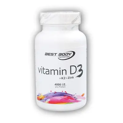 Best Body Nutrition Vitamin D3 + K2 + zinc 80 tablet