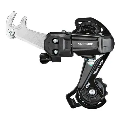 Shimano měnič Tourney RD-TY200SS hák 6/7 speed , dlouhé vodítko, černý