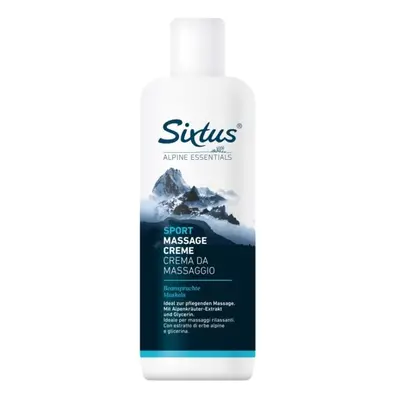 SIXTUS SPORT MASSAGE CREAM (krém masážní), 500 ml