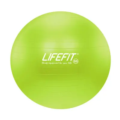 Lifefit ANTI-BURST 55 cm, zelený Gymnastický míč