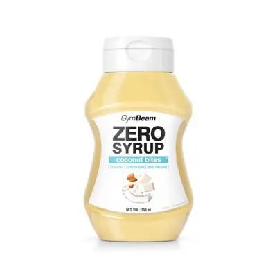 GymBeam ZERO SIRUP coconut bites 350 ml