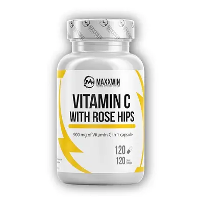 Maxxwin Vitamin C 1000 with rose hips 120 kapslí