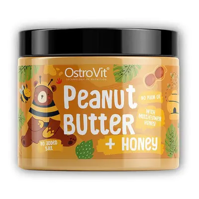 Ostrovit Nutvit 100% peanut butter + honey 500g