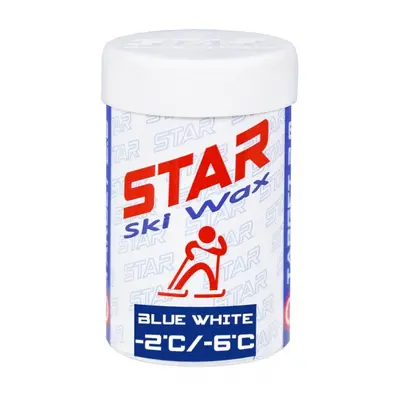 Star Ski Wax Stick blue white 45g