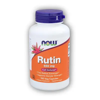 NOW Foods Rutin 450mg 100 rostlinných kapslí