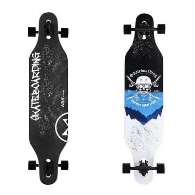 NILS Longboard Wood Skull