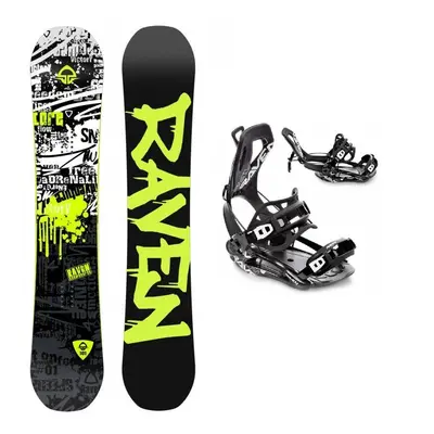 Raven Core Black snowboard + Raven FT360 black vázání