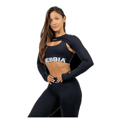 Nebbia Fitness bolero s dlouhým rukávem TRUE HERO 257