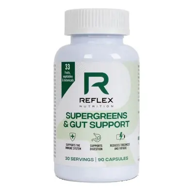 Reflex Supergreens Gut Support 90 kapslí