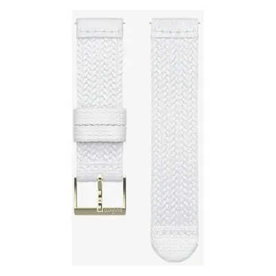 Suunto Suunto 20mm Athletic 5 Braided Textile Strap White Gold Size S