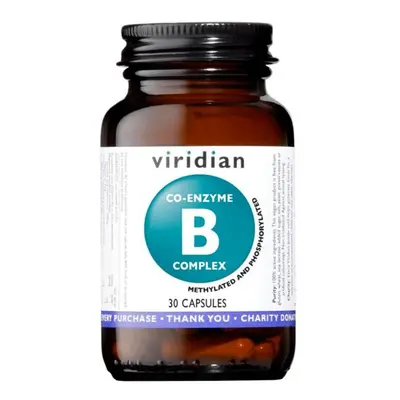 Viridian Co-enzyme B Complex 30 kapslí