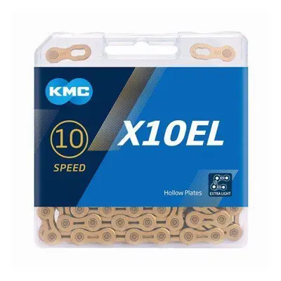 Kmc X10 EL Zlatý BOX řetěz