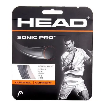 Head Sonic Pro tenisový výplet 12 m černá