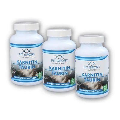 Fit Sport Nutrition 3x Karnitin Taurin 120 vege caps