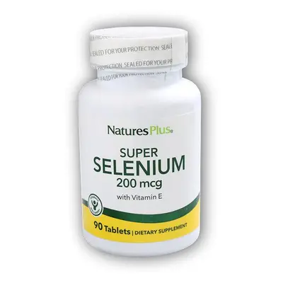 Natures Plus Super Selenium + Vitamin E 90 tablet