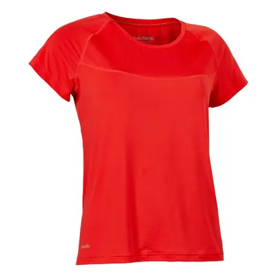 Salming Laser Tee Women Poppy Red Melange