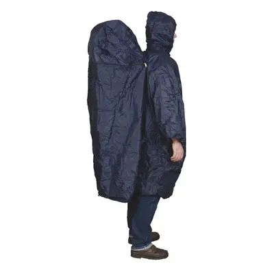 TravelSafe pláštěnka s kapsou na batoh Poncho navy S/M