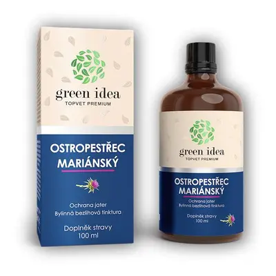 Green Idea Ostropestřec bezlihová tinktura 100ml