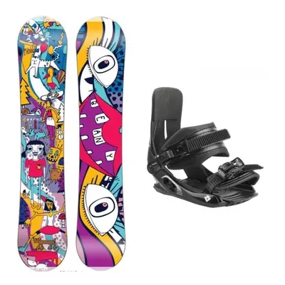 Beany Bark dětský snowboard + Hatchey Tactic Junior vázání