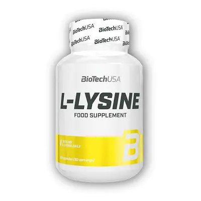 BioTech USA L-Lysine 90 kapslí