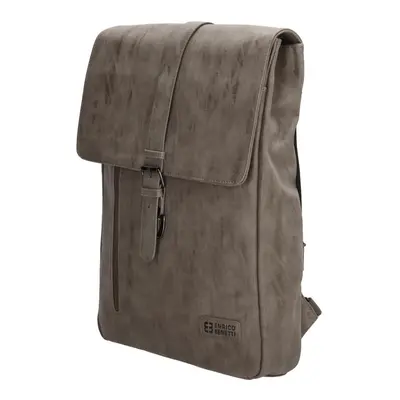 Enrico Benetti Rotterdam 17" Notebook Backpack Medium Taupe batoh