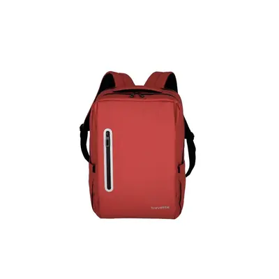 Travelite Basics Boxy backpack Red batoh