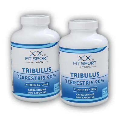 FitSport Nutrition 2x Tribulus Terrestris 90% + Vitamin B6 + Zinc 240 caps