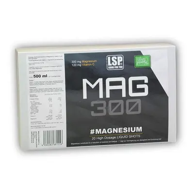 LSP Nutrition Magnesium liquid 20 ampulí á 25ml