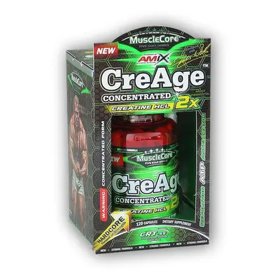 Amix MuscLe Core Five Star Series CreAge TM Creatine HCL 120 kapslí