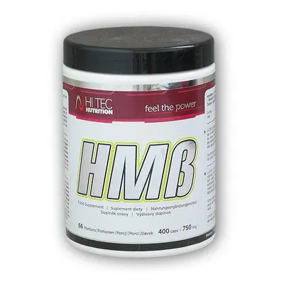 Hi Tec Nutrition HMB 750mg 400 kapslí