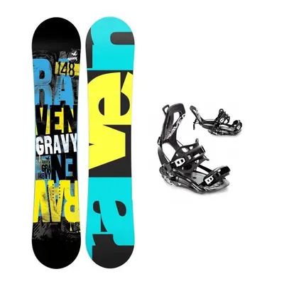 Raven Gravy junior snowboard + Raven FT360 black snowboardové vázání