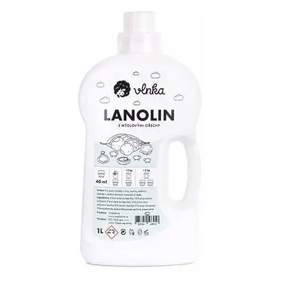 Vlnka Lanolin s mýdlovými ořechy 1l