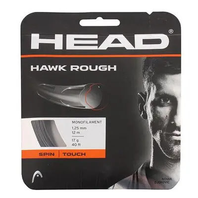 Head Hawk Rough tenisový výplet 12 m antracitová